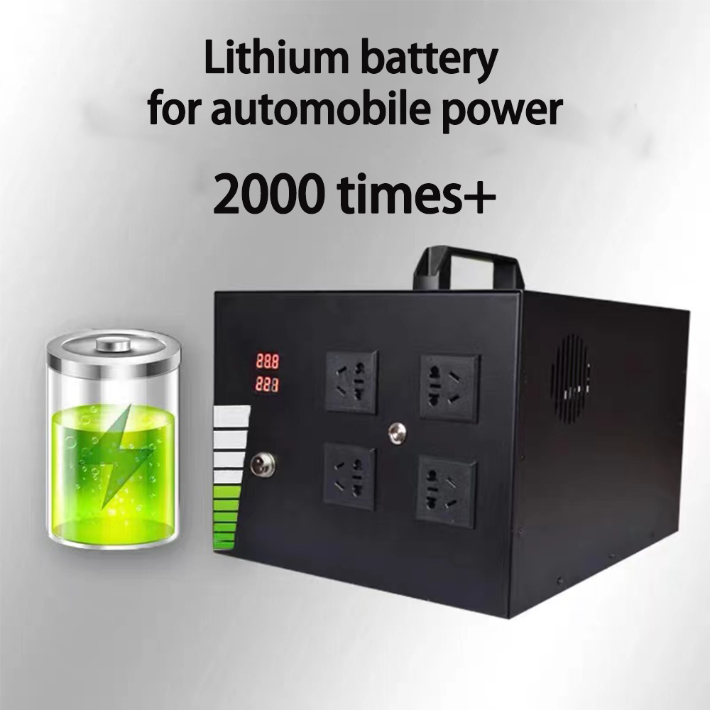 Outdoor Uninterruptible Power Supply - High-Capacity 1000W/2000W Portable Power Bank Station