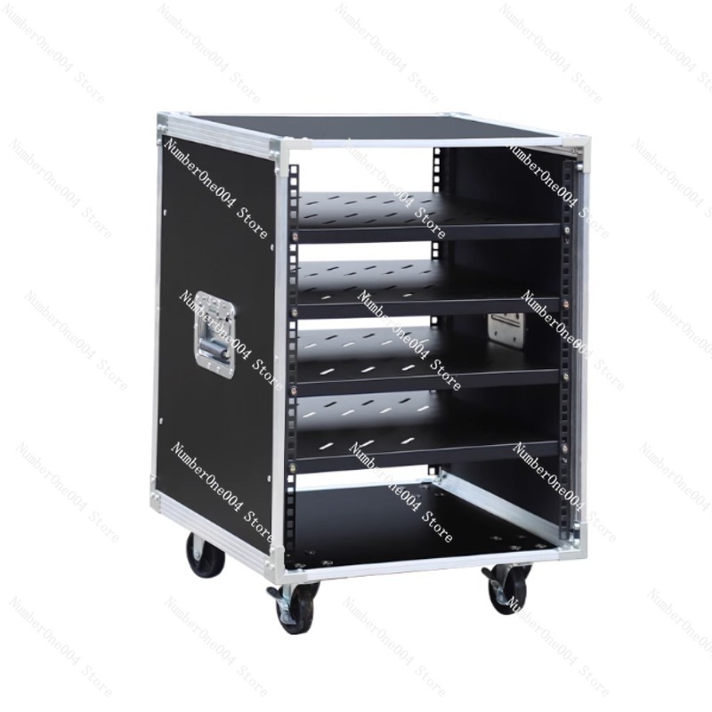 Outdoor Power Rack - 10U Power Amplifier Cabinet Household 16UKTV