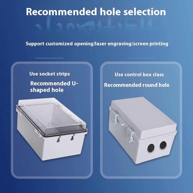 Outdoor Power Board - Outdoor Waterproof Box Plug Board Protection