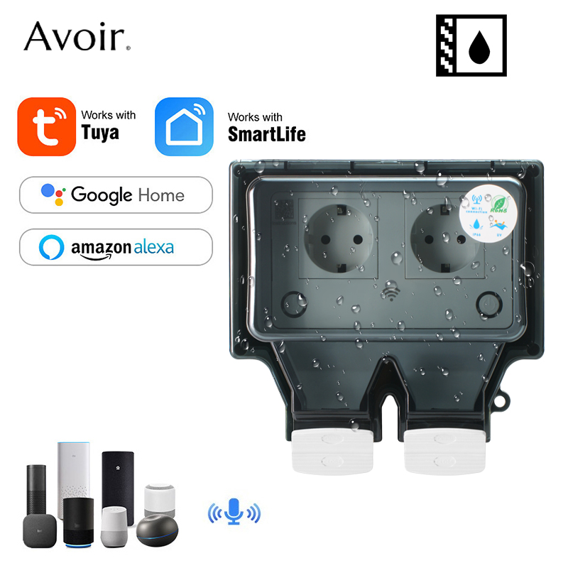 Avoir Tuya Wall Electrical Soc - Outdoor Power Parts recensie en prijs