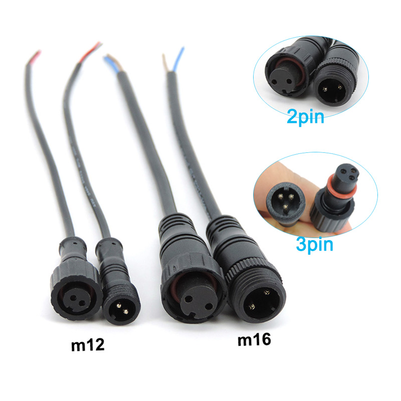 M12 M16 2 3 Pin core wire DC M - Outdoor Power Jack recensie en prijs