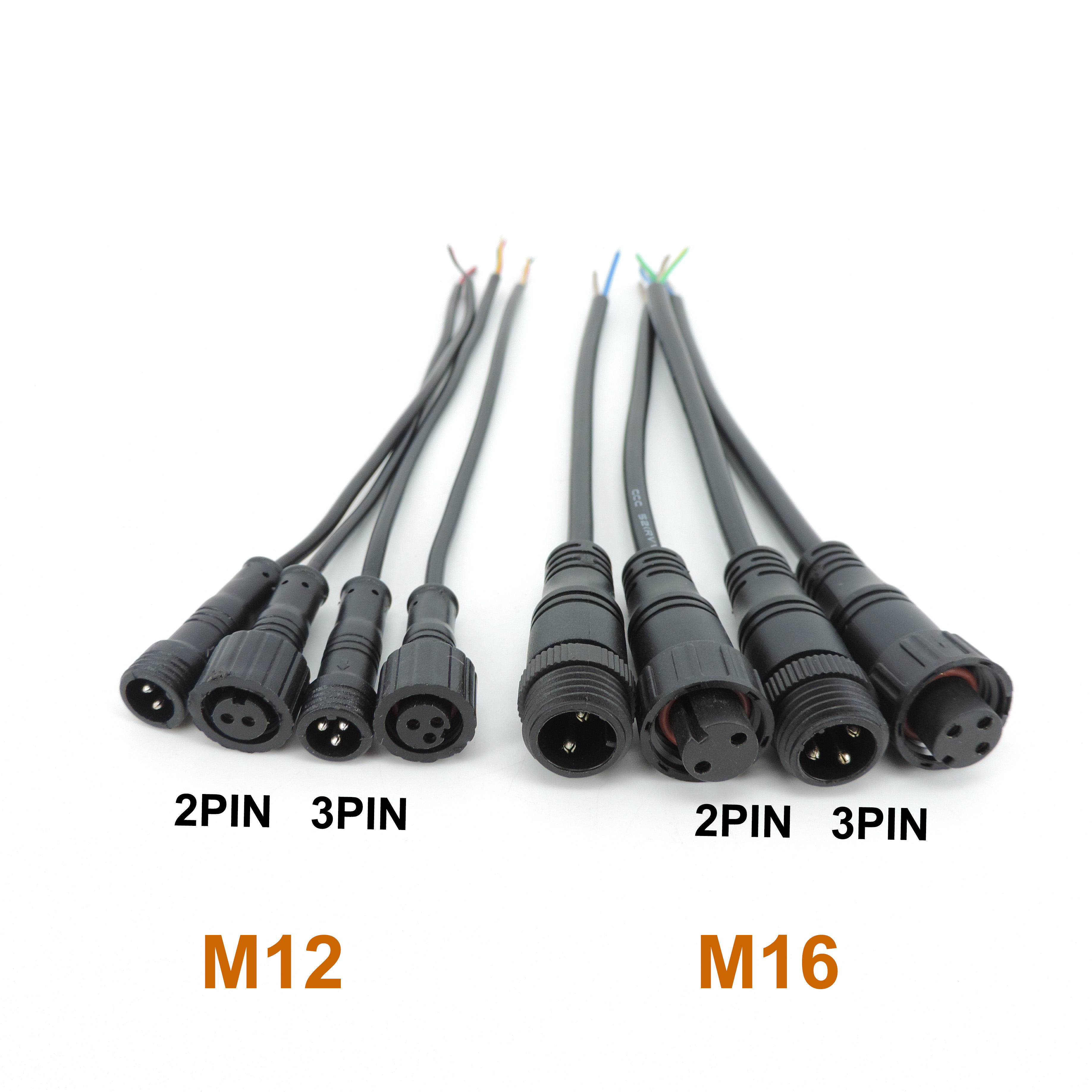 M12 M16 2 3 Pin core wire DC M - Outdoor Power Jack recensie en prijs