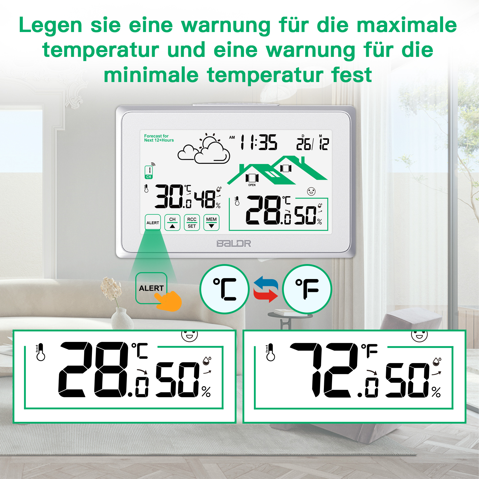BALDR Wireless Weather Station - Outdoor Power Tower recensie en prijs