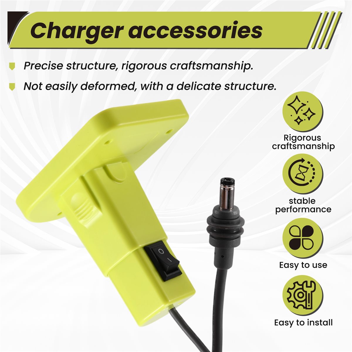 fine Battery Powered Charger f - Outdoor Power Jack recensie en prijs