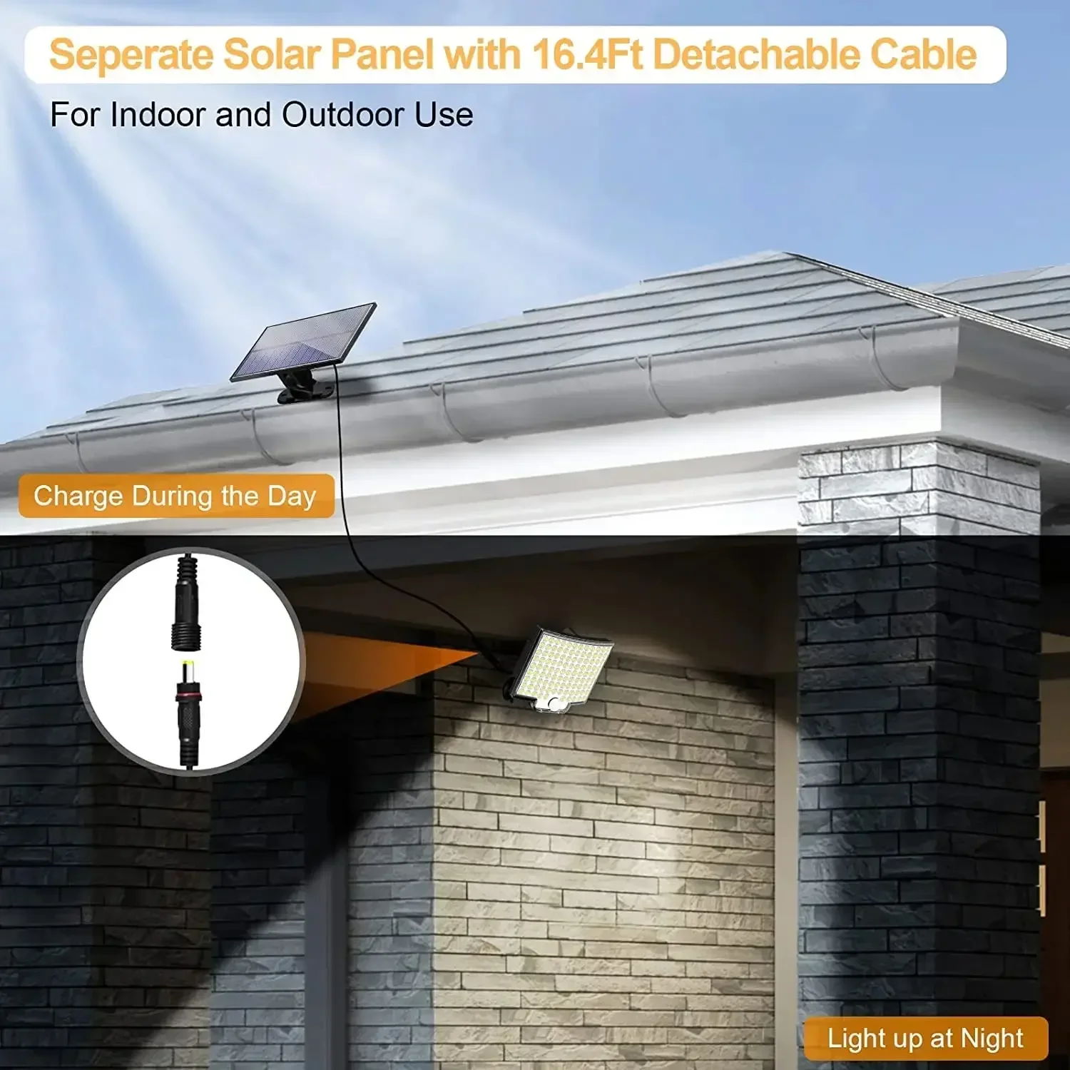 106LED Solar Light Outdoor Wat - Outdoor Power Garage recensie en prijs
