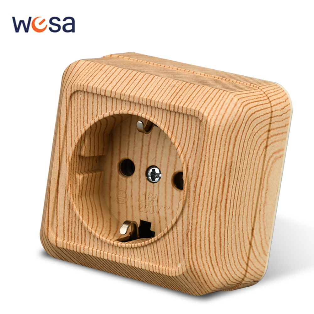 WESA Wood Wall Surface Socket  - Outdoor Power Rack recensie en prijs