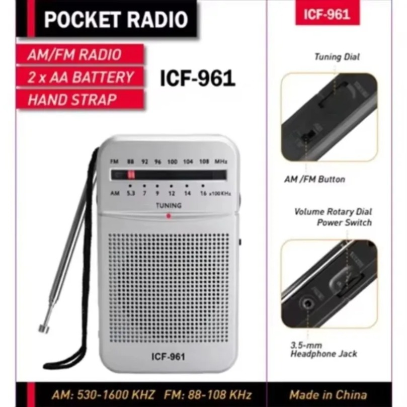 VIKEFON Portable Two Band Mini - Outdoor Power Jack recensie en prijs