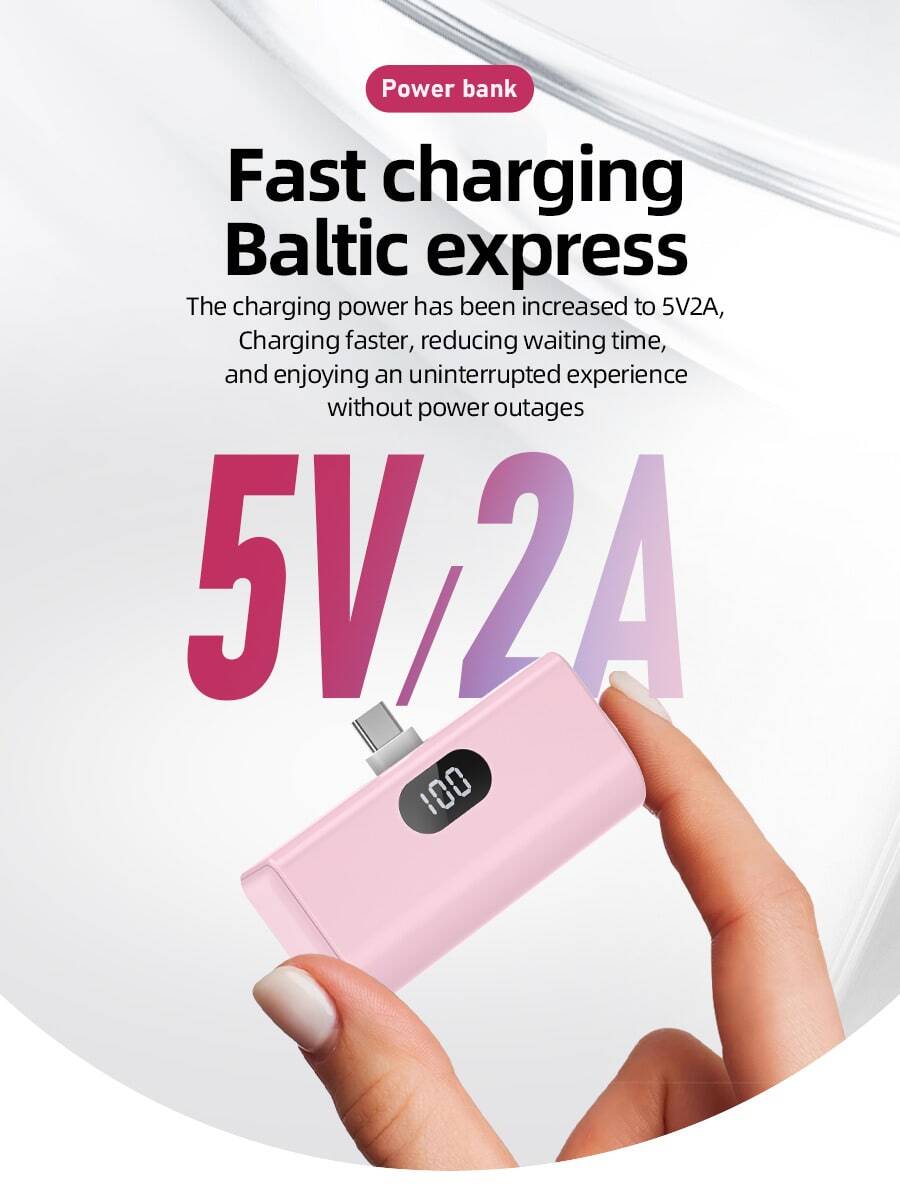 Slim compact 5000mAh mobile po - Outdoor Power And Equipment recensie en prijs