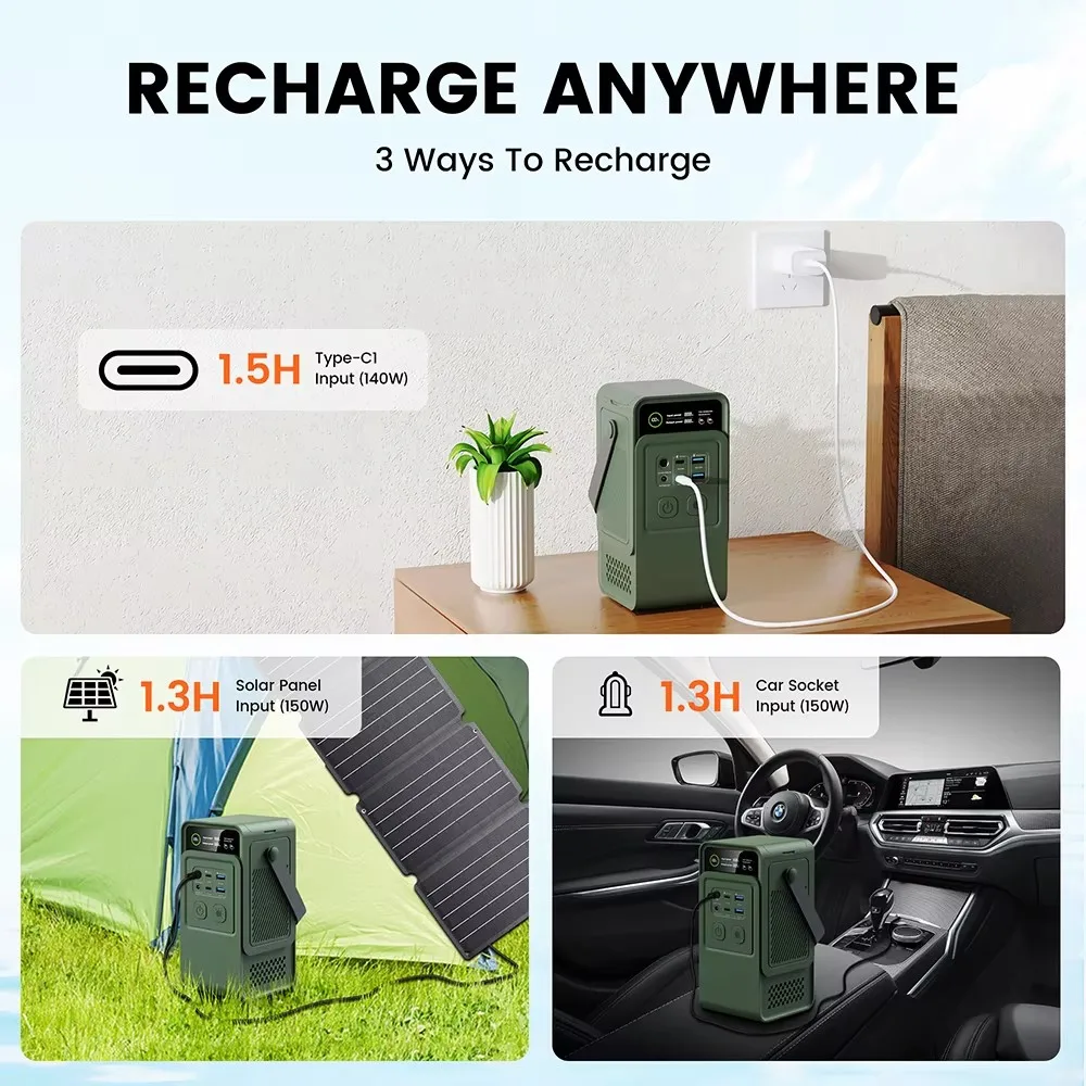 60000mAh 200W 192Wh Camping Po - Outdoor Power Tower recensie en prijs