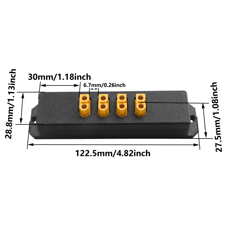 1PCS 4-Channel XT60 Power Dist - Outdoor Power Board recensie en prijs