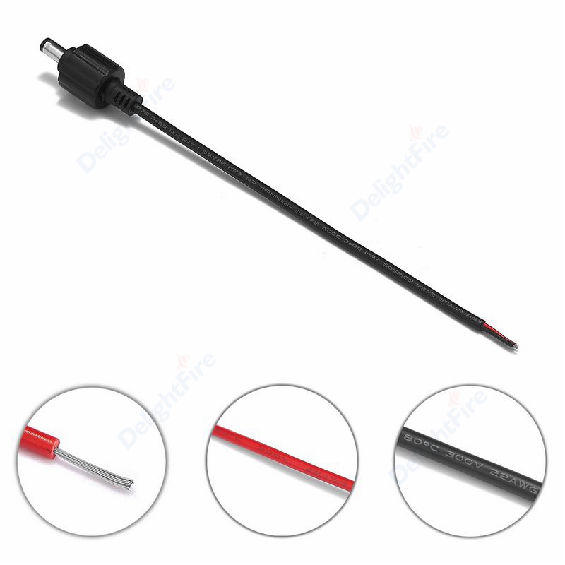 Waterproof DC Pigtail Power Ca - Outdoor Power Jack recensie en prijs