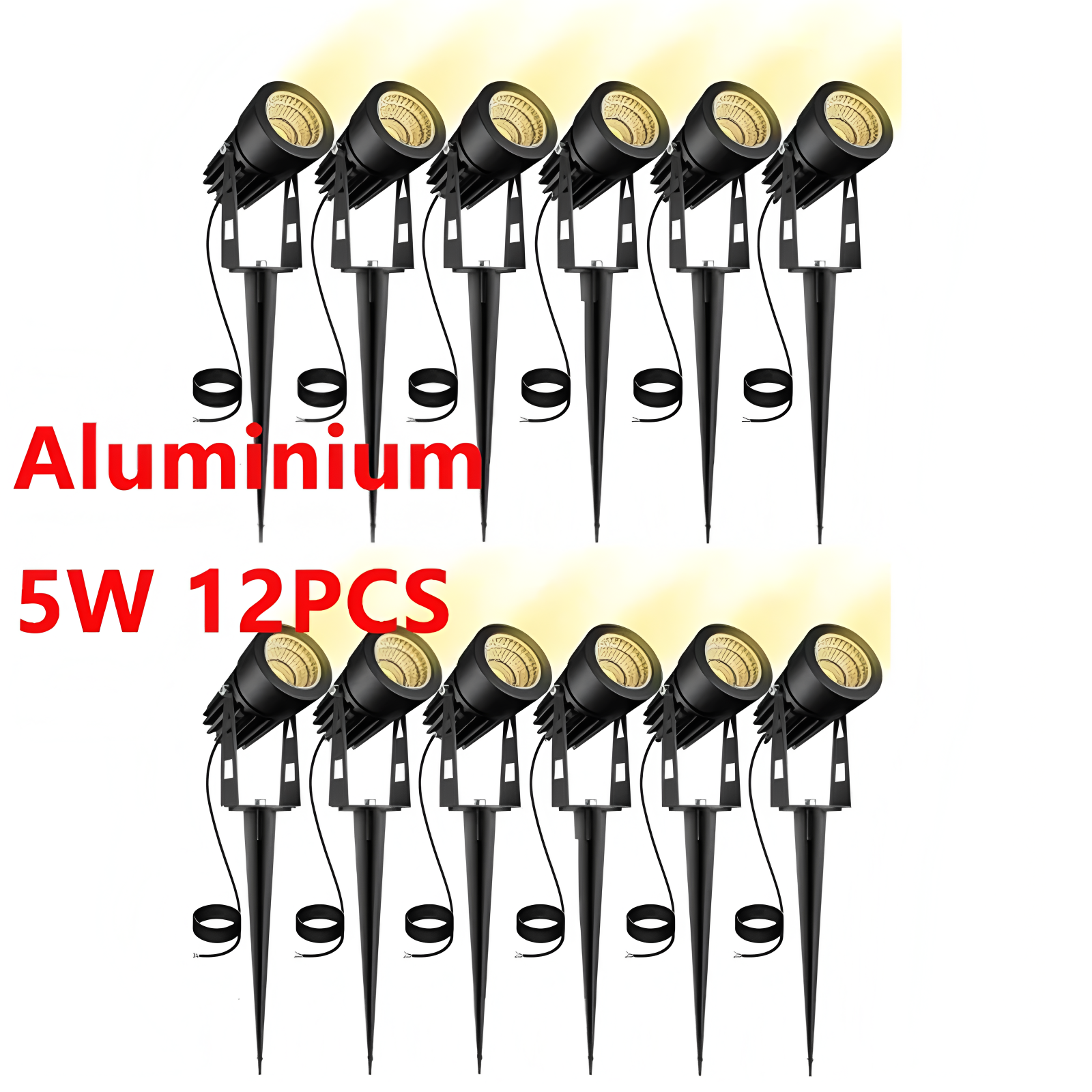 6/12PCS 0.5m wire 5W home alum - Outdoor Power Tower recensie en prijs