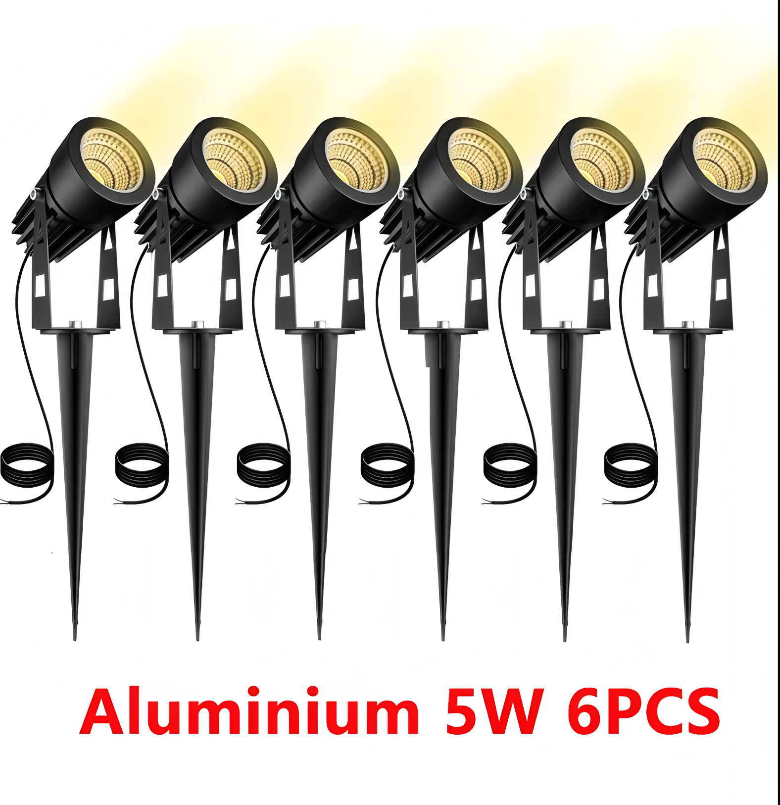 6/12PCS 0.5m wire 5W home alum - Outdoor Power Tower recensie en prijs