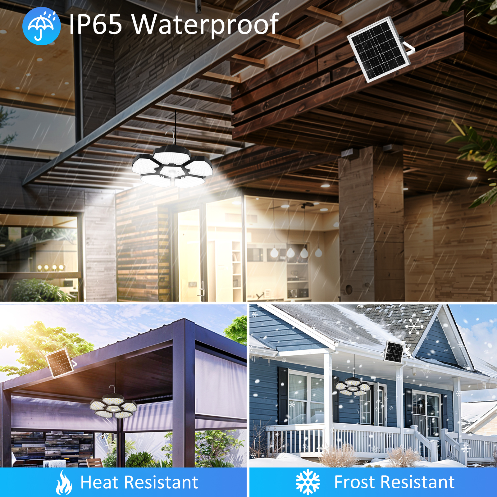 156LEDS Solar Shed Light Solar - Outdoor Power Garage recensie en prijs