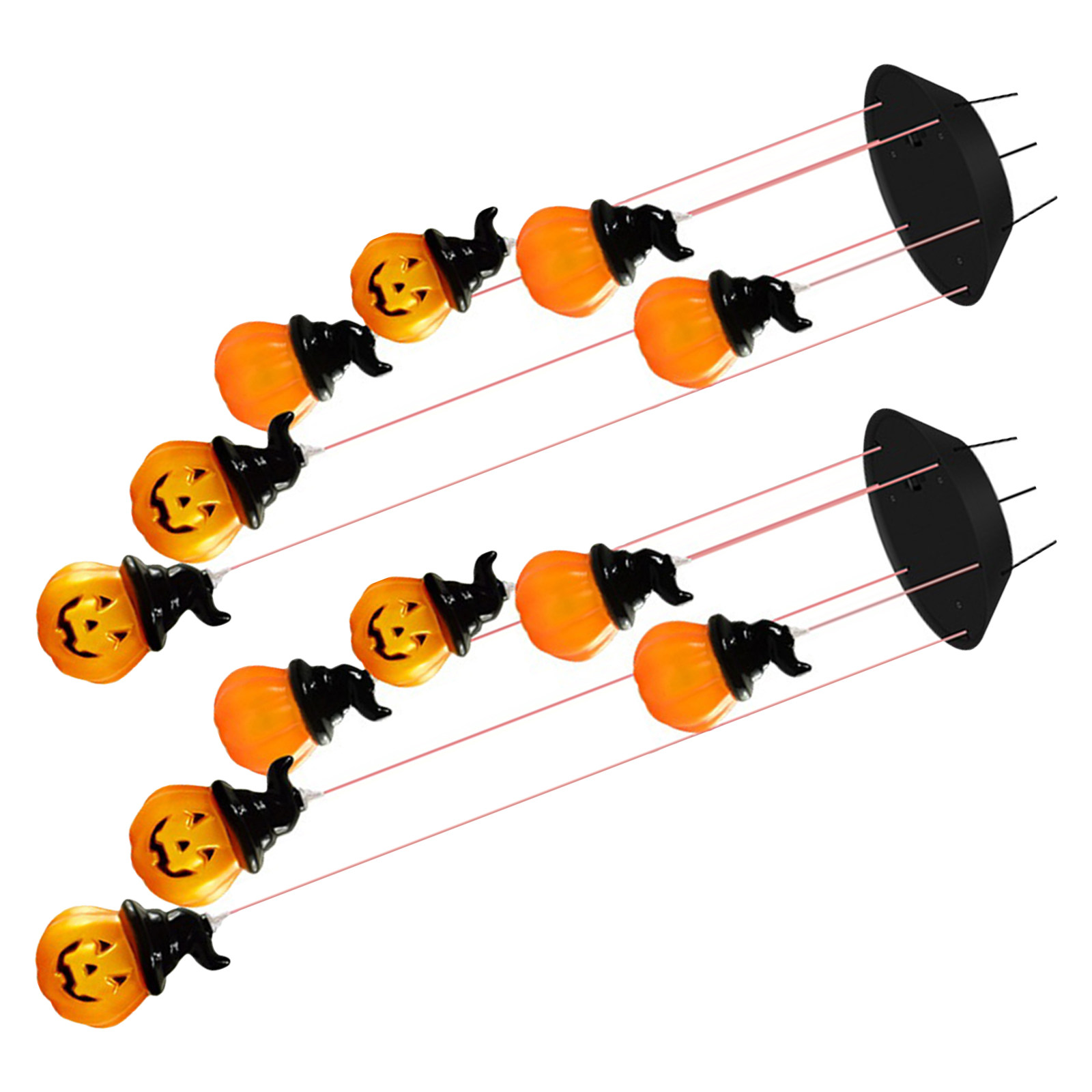 2Pcs Solar Powered Pumpkin Win - Outdoor Power Jack recensie en prijs