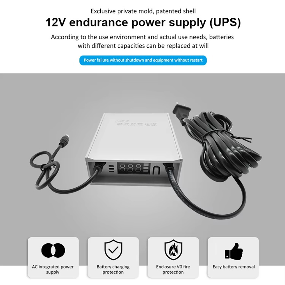 DIFANG 5400mAH UPS Powe Adapte - Outdoor Uninterruptible Power Supply recensie en prijs