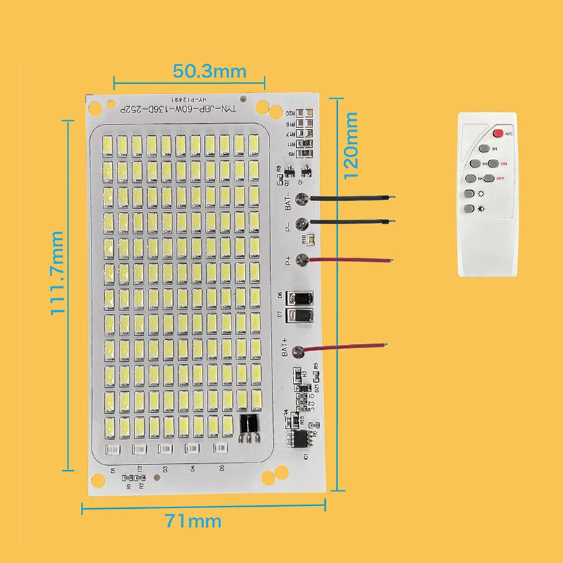1Pcs 10W-600W LED Outdoor Sola - Outdoor Power Board recensie en prijs