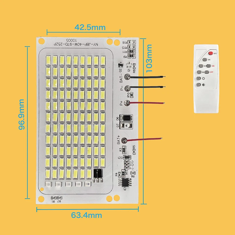 1Pcs 10W-600W LED Outdoor Sola - Outdoor Power Board recensie en prijs