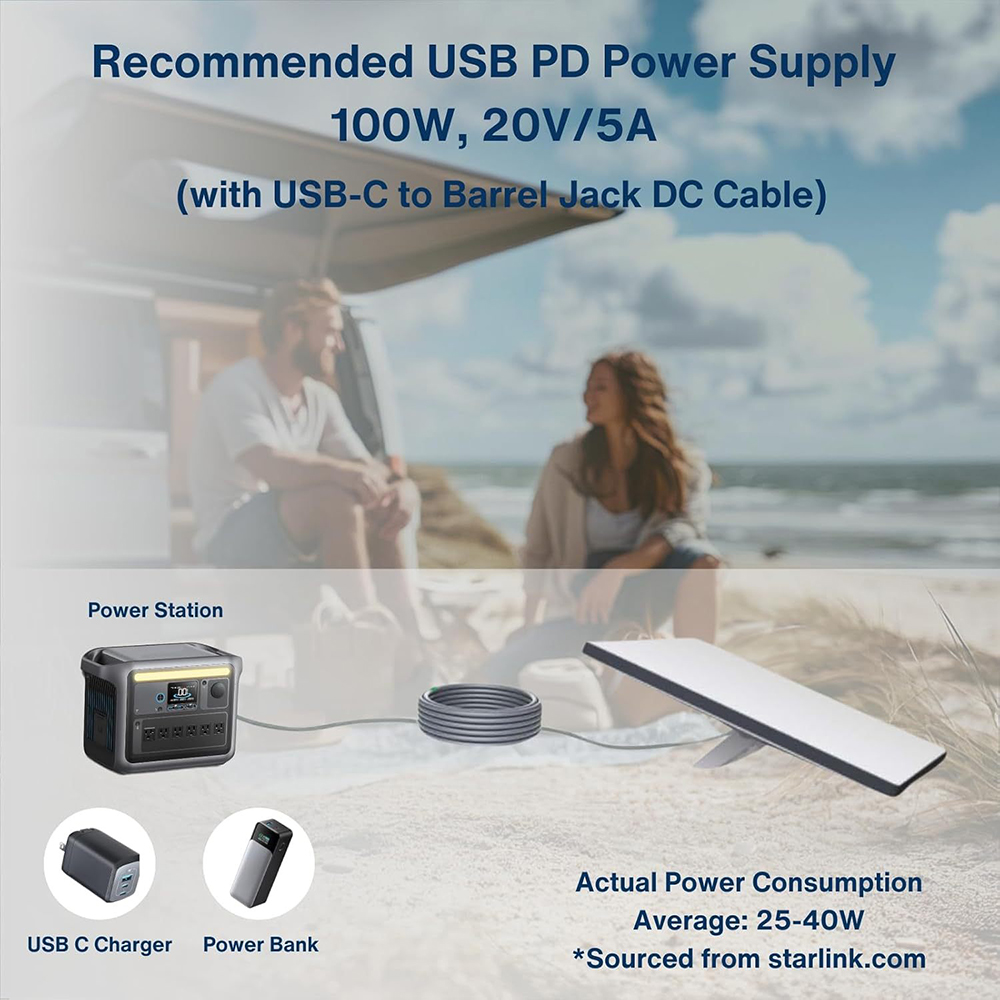 2m USB C to PD Power Cable for - Outdoor Power Adapter Usb C recensie en prijs