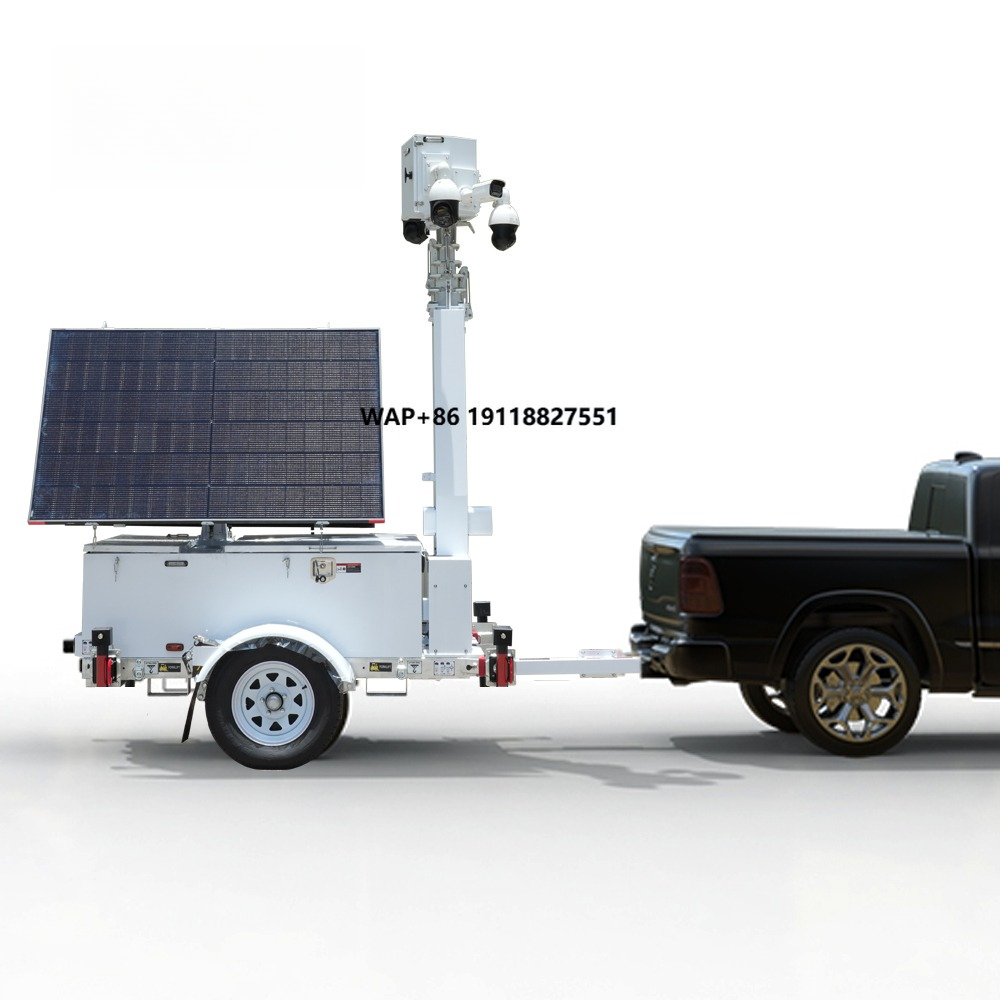 Solar Power Unit Trailer Mobil - Outdoor Power Tower recensie en prijs