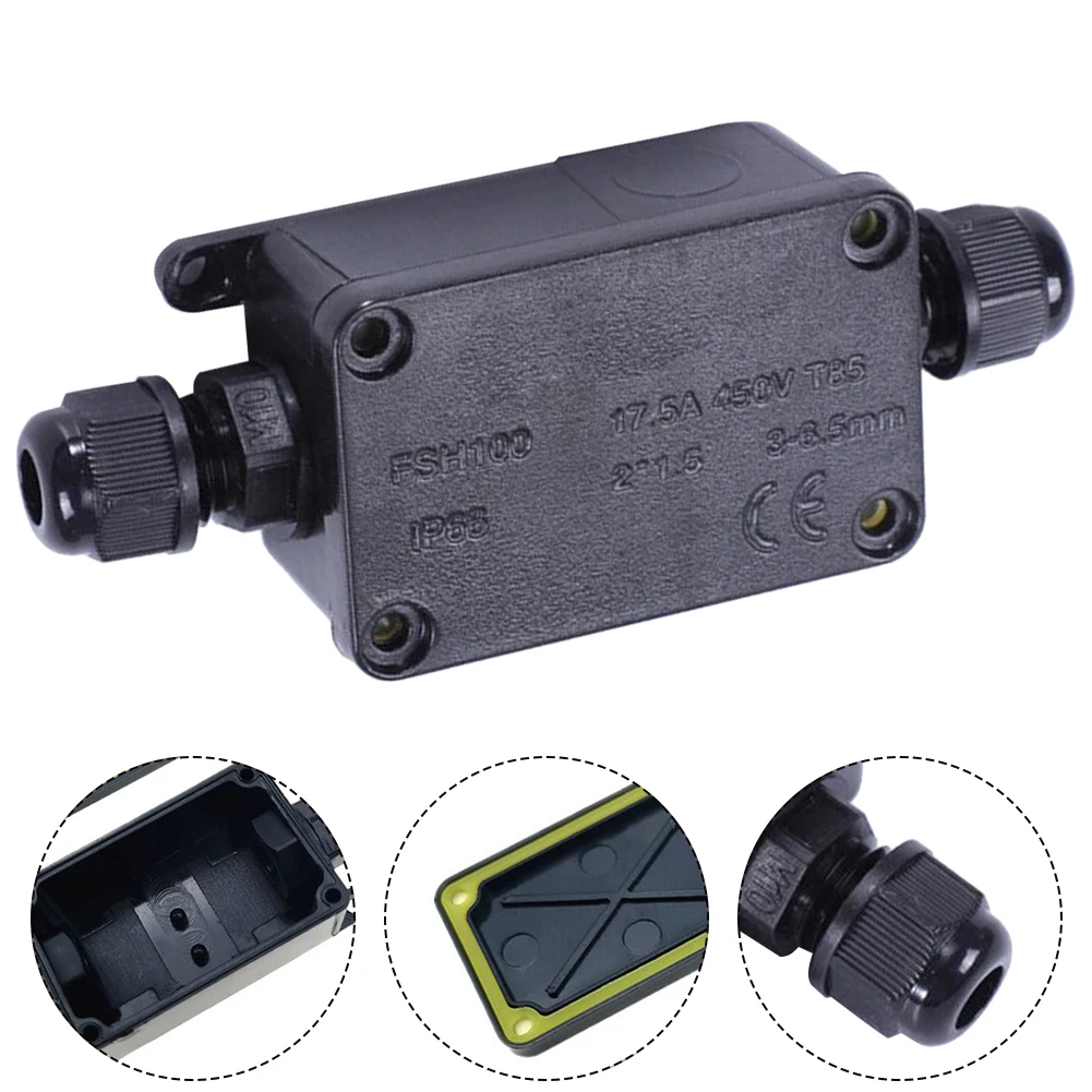 2 Way Outdoor Junction Box Wat - Outdoor Power Parts recensie en prijs
