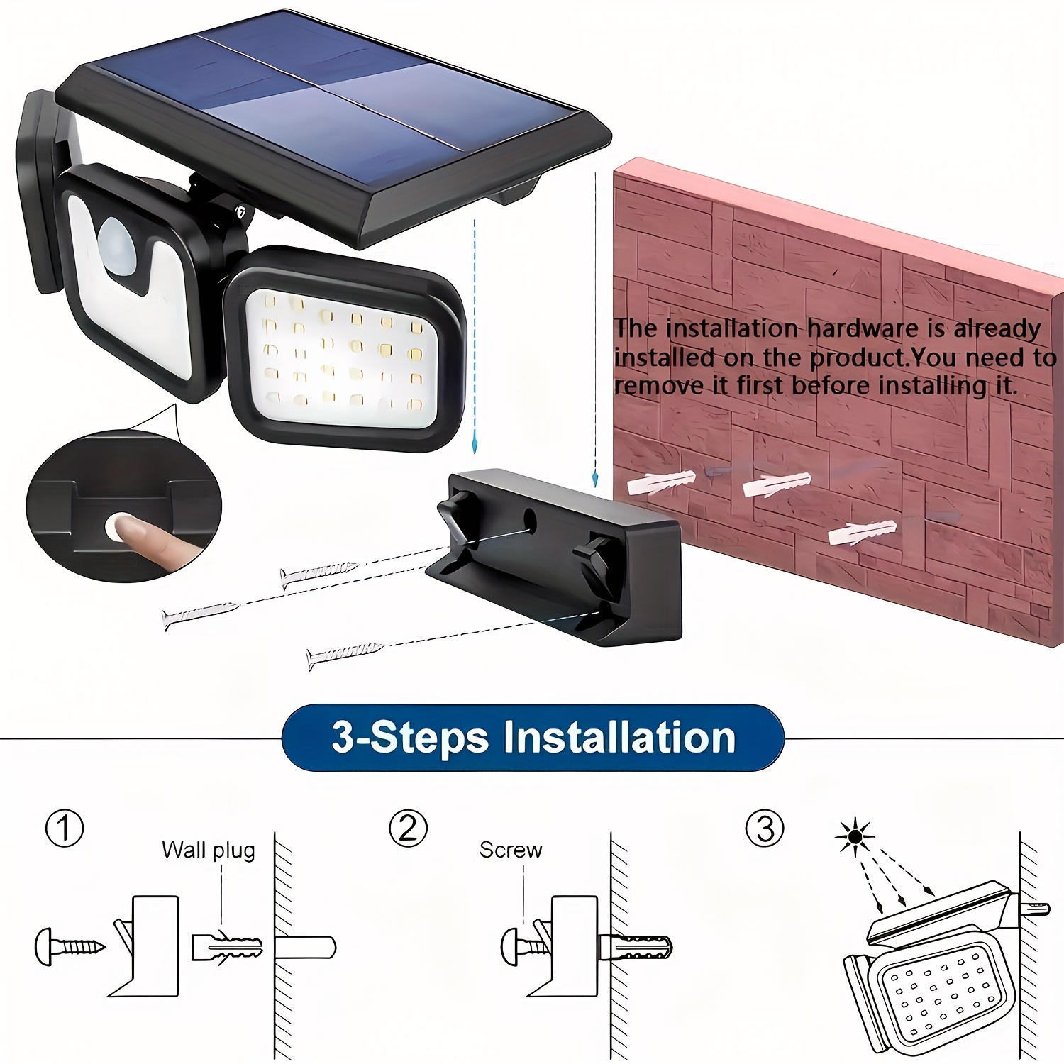 74 LED Solar Powered Motion Se - Outdoor Power Garage recensie en prijs