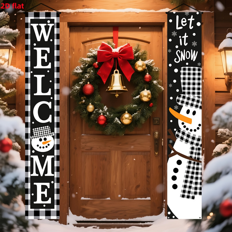 1pc2D flat, Christmas decorati - Outdoor Power Garage recensie en prijs