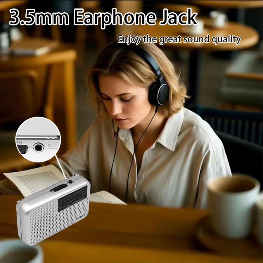 Portable AM/FM Emergency Radio - Outdoor Power Jack recensie en prijs