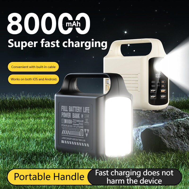 200000mAh Large Capacity Porta - Outdoor Power Adapter Usb C recensie en prijs