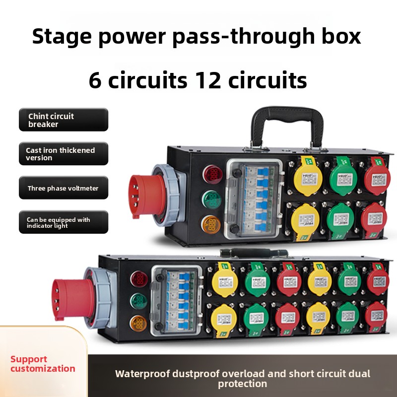 12-In/6-Out Portable Power Dis - Outdoor Power Rack recensie en prijs