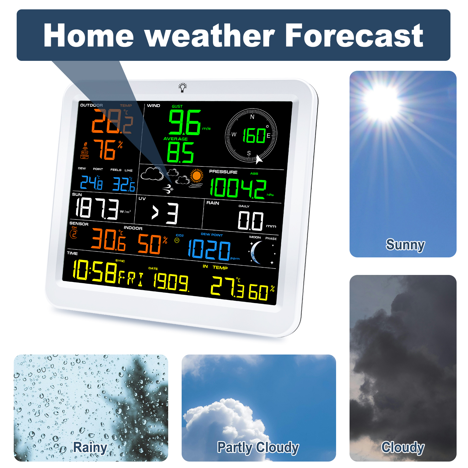 WiFi Weather Station 14-in-1 w - Outdoor Power Tower recensie en prijs