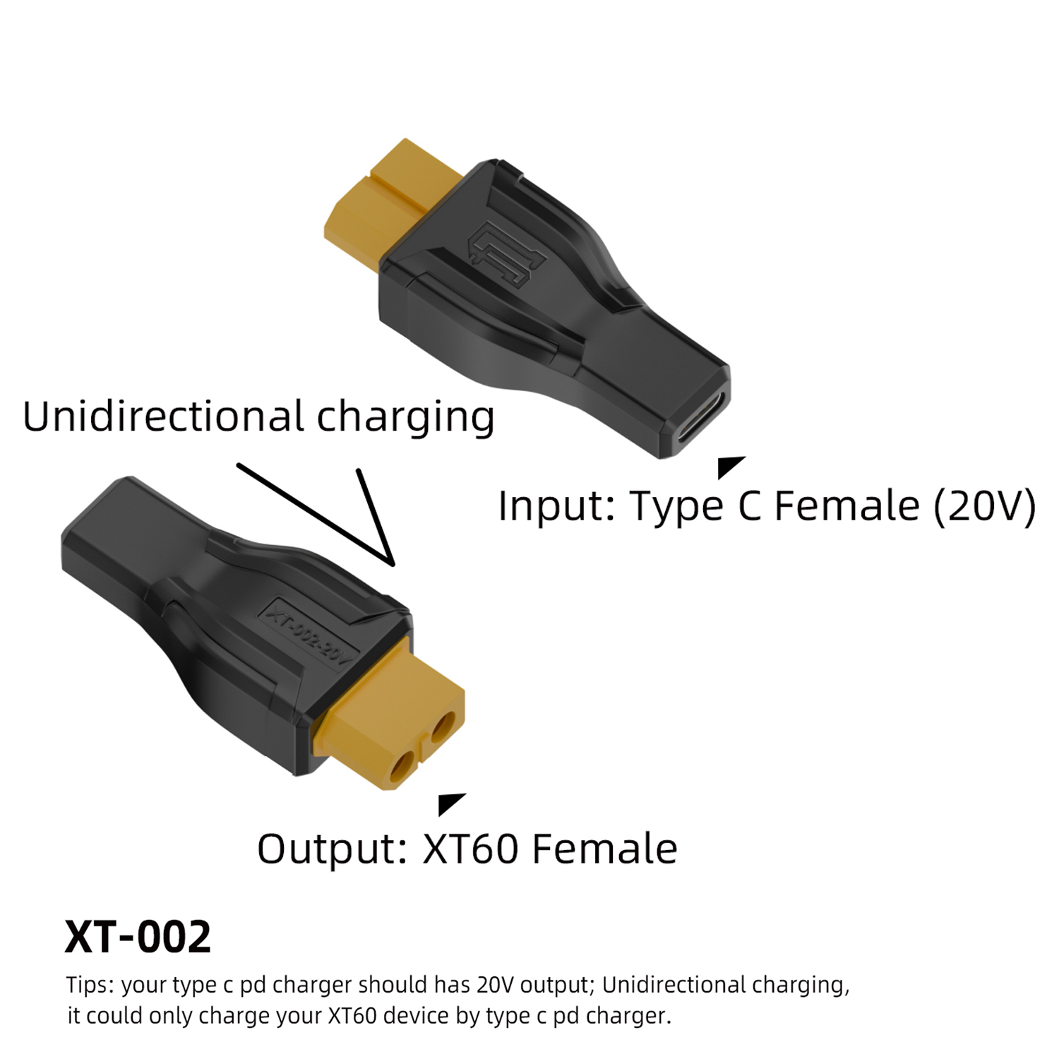 USB C to XT60 Adapter Converte - Outdoor Power Adapter Usb C recensie en prijs