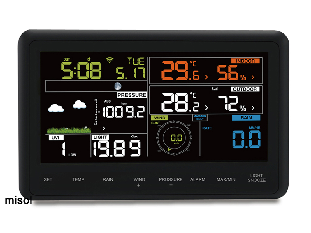 MISOL WiFi Weather Station wit - Outdoor Power Tower recensie en prijs